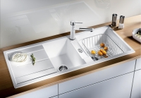 513064-Blanco Silgranit Eviye Metra 8 S - Beyaz