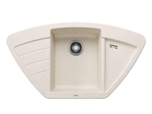 Blanco Silgranit Eviye Zia 9 E - Soft Beyaz