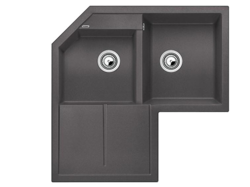 Blanco Silgranit Eviye Metra 9 E - Kaya Gri