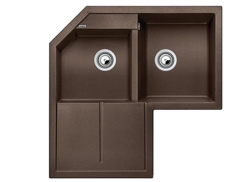 Blanco Silgranit Eviye Metra 9 E - Kahve