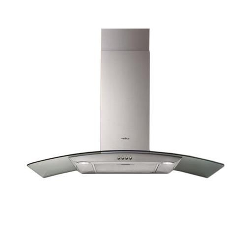 Elica Circus IX/A/90 - Stainless Steel +Glass - Decorative
