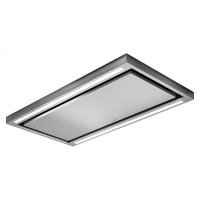 Elica PRF0141953 Cloud Seven IX/F/90 - Stainless Steel + White Glass - Ceiling