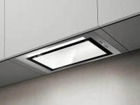 Elica PRF0097676A Hidden 2.0 IXGL/A/60 - Stainless Steel + White Glass - Canopy