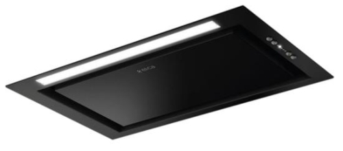 Elica Hidden Advance BL MAT/A/72 - Matt Black - Canopy
