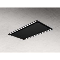 Elica PRF0173445A Hilight-x H30 BL MAT/A/100 - Black Painted S/Steel - Ceiling