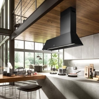 Elica PRF0171195 Ikona Light Maxxi Black - Black Matt - Purifier