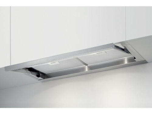 Elica Lever IX/A/56 - Stainless Steel + Glass -Telescopic