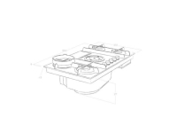 Elica PRF0147741A Nikolatesla Flame BL/F/88 - Black - Hob