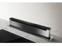 Elica PRF0120982 Pandora Gme IX/A/90 - Stainless Steel + Black Glass - Table/Hob Extra