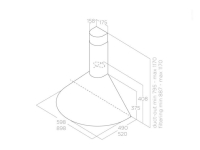 Elica Tonda IX F/60 - Stainless Steel - Pyramid