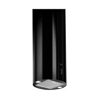 Elica PRF0090717B Tube Pro Island BL MAT/A/43 - Matt Black - Decorative