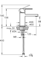 FLO S LAVABO BAT.