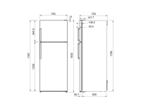 Franke Buzdolabı Solo FFRF 478 NF XS F