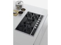 Franke Ocak Maris FHMA 755 4G DC ML E Inox + Black Glass