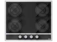 Franke Ocak Maris FHMA 604 4G ML E Inox + Black Glass