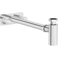 Lavabo Sifon Seti - Simetrik - Rozetli