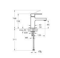 Q-LINE LAVABO BATARYASI