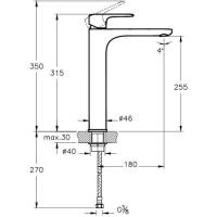 ROOT ROUND LAVABO BATARYASI (ÇANAK)