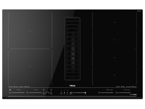 Teka AFF 87601 MST BK Entegre Davlumbazlı 80 cm DirectSense İndüksiyon Ocak