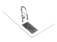 Teka BE LINEA RS15 18.40 Tezgah Altı Paslanmaz Çelik Evye