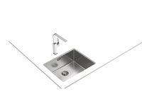 115000065-Teka BE Linea Pure Clean 50.40 Paslanmaz Çelik Evye