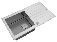 115100012-Teka DIAMOND RS15 1B 1D Paslanmaz Çelik Evye