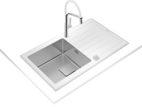 115100012-Teka DIAMOND RS15 1B 1D Paslanmaz Çelik Evye