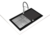 115100011-Teka Diamond  RS15 1B 1D Paslanmaz Çelik Evye