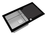 115100011-Teka Diamond  RS15 1B 1D Paslanmaz Çelik Evye