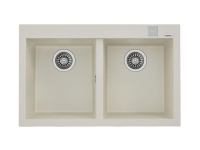 Teka Forsquare 790 TG Parlak Krem Granit Evye
