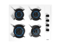 112580049-Teka GBC 64002 KBC WH  60 cm Kristal Cam White Ankanstre Gazlı Ocak