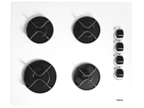 Teka GBE 64002 KBC WH (E4) 60cm Beyaz Camlı Gazlı Ocak