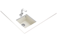 Teka Square 40.40 TG Parlak Krem Granit Evye
