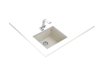 Teka Square 50.40 TG Parlak Krem Granit Evye