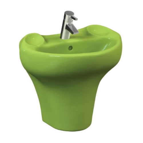 Vitra Arkitekta Kurbağa Lavabo - 55 cm - Yeşil