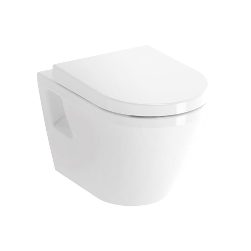 Vitra İntegra Round Asma Klozet 54 cm Taharet Borulu - Beyaz