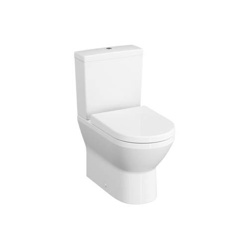 Vitra İntegra Round Takım Klozet - Rim-ex Duvara Tam Dayalı 62 cm Taharet Borulu - Beyaz