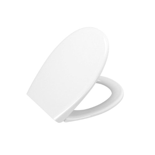 Vitra S20 Round Universal Klozet Kapağı Duroplast - Üstten Sıkmalı Yavaş Kapanır - Beyaz