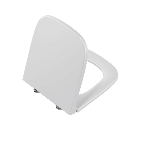 Vitra S20 Square Klozet Kapağı Duroplast - Üstten Sıkmalı Yavaş Kapanır - Beyaz