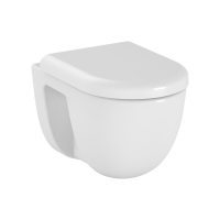 Vitra S40 Asma Klozet - Smooth Flush 54 cm Taharet Borulu - Beyaz
