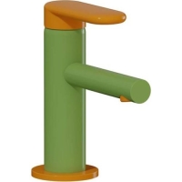 A4266646-Vitra Sento Çocuk Lavabo Bataryası - Yeşil,Sarı