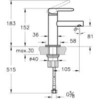 A4266646-Vitra Sento Çocuk Lavabo Bataryası - Yeşil,Sarı