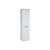 60848-Vitra Sento 40 cm Boy Dolap, Ayaksız, Mat Beyaz, Sağ
