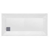 Vitra T80 Dikdörtgen Sıfır Zemin Duş Teknesi - 150X80 - Beyaz