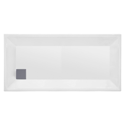 Vitra T80 Dikdörtgen Sıfır Zemin Duş Teknesi - 150X80 - Beyaz
