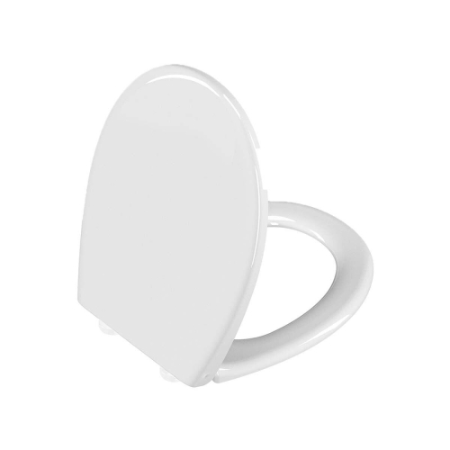 Vitra Universal Klozet Kapağı - Alttan Sıkmalı Yavaş Kapanır Plastik Menteşeli - Beyaz