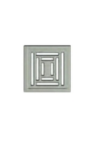 Vitra V-Flow DK800 10x10 cm Duş Kanalı - Kare Style yandan 50 - Mat
