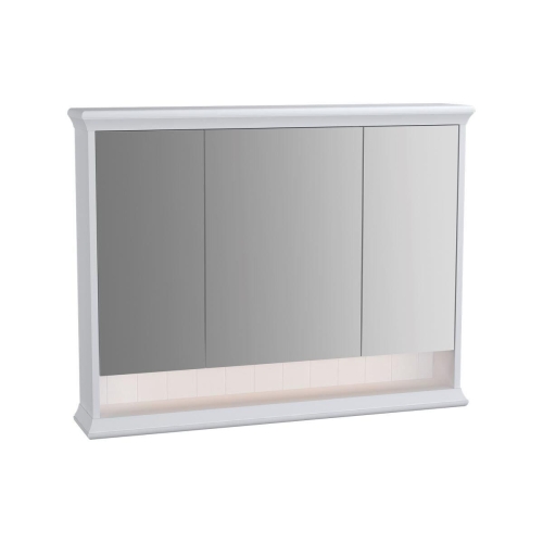 Vitra Valarte Aydınlatmalı Dolaplı Ayna - 100 cm - Beyaz
