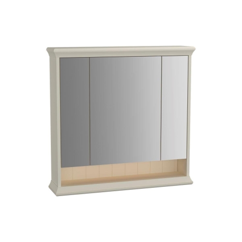 Vitra Valarte Dolaplı Ayna - 80 cm - Fil Dişi
