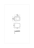 119-003R009-Vitra Equal Klozet Kapaği Slim Duroplast Yavaş Kapanir Kolay Sök Tak